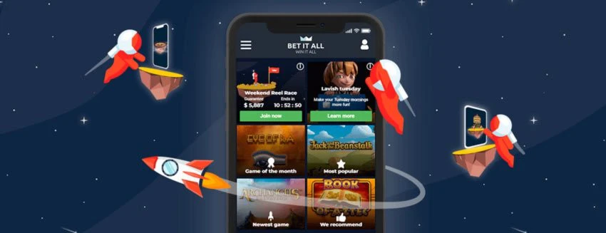Bet It All Casino в новой мобильной версии 1 Bet It All Casino в новой мобильной версии
