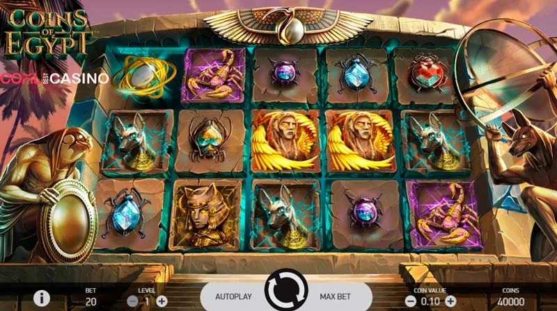 Coins of Egypt - новый слот от NetEnt 1 Coins of Egypt - новый слот от NetEnt