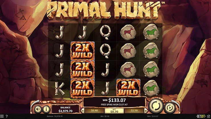 Primal Hunt (Первобытная охота) от BetSoft 2 Primal Hunt (Первобытная охота) от BetSoft