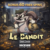 Бонус 60 фриспинов в Le Bandit | Сол казино