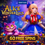Бонус 60 FS в слоте Alice Wonderluck | IRWIN