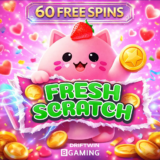 Бонус 60 фриспинов в Fresh Scratch | Fresh казино