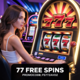 77 бездепозитных фриспинов по промокоду
