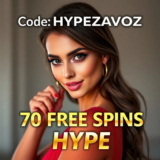 70 фриспинов по промокоду в Hype Casino