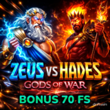 Бонус 70 FS в слоте Zeus vs Hades — Gods of War | Beef