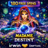 Бонус 180 фриспинов в Madame Destiny | Irwin