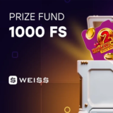 Новый турнир от WEISS с фондом 1000 фриспинов
