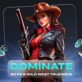 Flagman Casino: бонус код на 60 Free Spins в Wild West TRUEWAYS