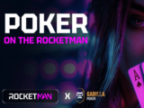 Покер на Rocketman Casino: Фрироллы, бонусы до $100, турниры до $2500