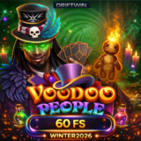 Бонус 60 фриспинов в слоте Voodoo People | DRIP